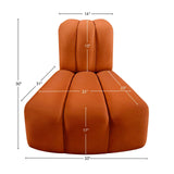 Arc Vegan Leather Modular Corner Chair - Elevate Your Space with Modern Luxury and Timeless Design