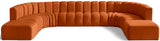 Arc Vegan Leather Modular Sofa – Elevate Your Space with Timeless Sophistication and Versatile Style