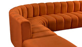 Arc Vegan Leather Modular Sofa – Elevate Your Space with Timeless Sophistication and Versatile Style