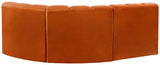 Arc Vegan Leather Modular Sofa - Modern Elegance with Deep Channel Tufting for Versatile Living Spaces