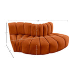 Arc Vegan Leather Modular Sofa - Elevate Your Space with Luxurious Comfort and Stylish Versatility