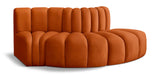Arc Vegan Leather Modular Sofa - Elevate Your Space with Luxurious Comfort and Stylish Versatility