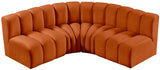Arc Vegan Leather Modular Sofa - Elevate Your Space with Luxurious Design and Versatile Comfort