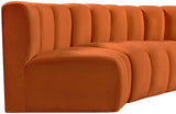 Arc Vegan Leather Modular Sofa - Elevate Your Space with Luxurious Design and Versatile Comfort