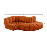 Arc Vegan Leather Modular Sofa – Elevate Your Space with Timeless Luxury and Versatile Design
