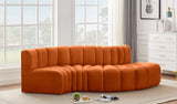 Arc Vegan Leather Modular Sofa – Elevate Your Space with Timeless Luxury and Versatile Design