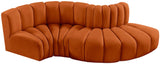 Arc Vegan Leather Modular Sofa – Elevate Your Space with Timeless Luxury and Versatile Design