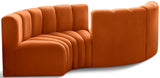 Arc Vegan Leather Modular Sofa - Elevate Your Space with Timeless Sophistication and Versatile Design