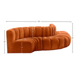 Arc Vegan Leather Modular Sofa – Elevate Your Space with Modern Luxury and Versatile Design Options