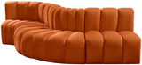 Arc Vegan Leather Modular Sofa – Elevate Your Space with Modern Luxury and Versatile Design Options