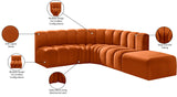 Arc Vegan Leather Modular Sofa: Elevate Your Space with Timeless Sophistication and Versatile Design