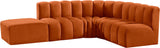 Arc Vegan Leather Modular Sofa: Elevate Your Space with Timeless Sophistication and Versatile Design
