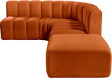Arc Vegan Leather Modular Sofa: Elevate Your Space with Timeless Sophistication and Versatile Design
