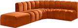 Arc Vegan Leather Modular Sofa: Elevate Your Space with Timeless Sophistication and Versatile Design