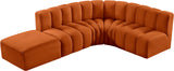 Arc Vegan Leather Modular Sofa: Elevate Your Space with Timeless Sophistication and Versatile Design