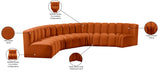 Arc Vegan Leather Modular Sofa - Elevate Your Space with Timeless Luxury and Versatile Design Options