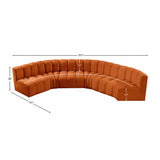 Arc Vegan Leather Modular Sofa - Elevate Your Space with Timeless Luxury and Versatile Design Options