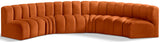 Arc Vegan Leather Modular Sofa - Elevate Your Space with Timeless Luxury and Versatile Design Options