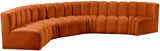 Arc Vegan Leather Modular Sofa - Elevate Your Space with Timeless Luxury and Versatile Design Options