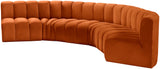 Arc Vegan Leather Modular Sofa - Elevate Your Space with Timeless Luxury and Versatile Design Options