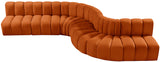 Arc Vegan Leather Modular Sofa - Elevate Your Space with Timeless Luxury and Versatile Comfort Today!