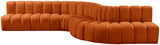 Arc Vegan Leather Modular Sofa - Elevate Your Space with Timeless Luxury and Versatile Comfort Today!