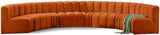 Arc Vegan Leather Modular Sofa – Elevate Your Space with Timeless Sophistication and Versatile Design