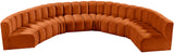 Arc Vegan Leather Modular Sofa – Elevate Your Space with Timeless Sophistication and Versatile Design