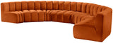 Arc Vegan Leather Modular Sofa – Elevate Your Space with Timeless Sophistication and Versatile Design