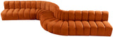 Arc Vegan Leather Modular Sofa - Elevate Your Space with Contemporary Luxury and Versatile Design