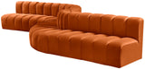 Arc Vegan Leather Modular Sofa - Elevate Your Space with Contemporary Luxury and Versatile Design
