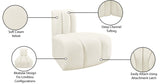 Arc Vegan Leather Modular Corner Chair - Elevate Your Space with Modern Luxury and Timeless Design