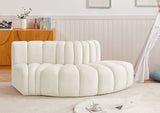 Arc Vegan Leather Modular Sofa - Elevate Your Space with Luxurious Comfort and Stylish Versatility