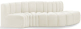 Arc Vegan Leather Modular Sofa – Elevate Your Space with Timeless Luxury and Versatile Design