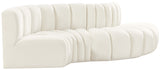 Arc Vegan Leather Modular Sofa – Elevate Your Space with Timeless Luxury and Versatile Design