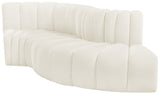 Arc Vegan Leather Modular Sofa – Elevate Your Space with Timeless Luxury and Versatile Design