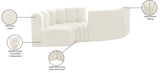 Arc Vegan Leather Modular Sofa - Elevate Your Space with Timeless Sophistication and Versatile Design