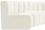 Arc Vegan Leather Modular Sofa - Elevate Your Space with Timeless Sophistication and Versatile Design
