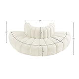 Arc Vegan Leather Modular Sofa - Elevate Your Space with Timeless Sophistication and Versatile Design