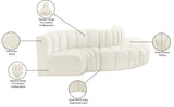Arc Vegan Leather Modular Sofa – Elevate Your Space with Modern Luxury and Versatile Design Options