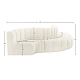 Arc Vegan Leather Modular Sofa – Elevate Your Space with Modern Luxury and Versatile Design Options