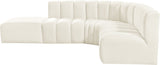 Arc Vegan Leather Modular Sofa: Elevate Your Space with Timeless Sophistication and Versatile Design
