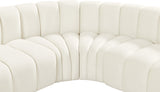 Arc Vegan Leather Modular Sofa: Elevate Your Space with Timeless Sophistication and Versatile Design