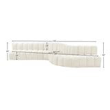 Arc Vegan Leather Modular Sofa - Elevate Your Space with Timeless Luxury and Versatile Comfort Today!