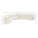 Arc Vegan Leather Modular Sofa – Elevate Your Space with Timeless Sophistication and Versatile Design