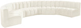 Arc Vegan Leather Modular Sofa – Elevate Your Space with Timeless Sophistication and Versatile Design