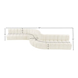 Arc Vegan Leather Modular Sofa - Elevate Your Space with Contemporary Luxury and Versatile Design