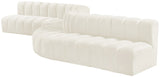 Arc Vegan Leather Modular Sofa - Elevate Your Space with Contemporary Luxury and Versatile Design