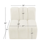 Arc Vegan Leather Chair - Elevate Your Space with Modern Luxury, Timeless Design & Versatile Style