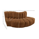 Arc Vegan Leather Modular Sofa - Elevate Your Space with Luxurious Comfort and Stylish Versatility
